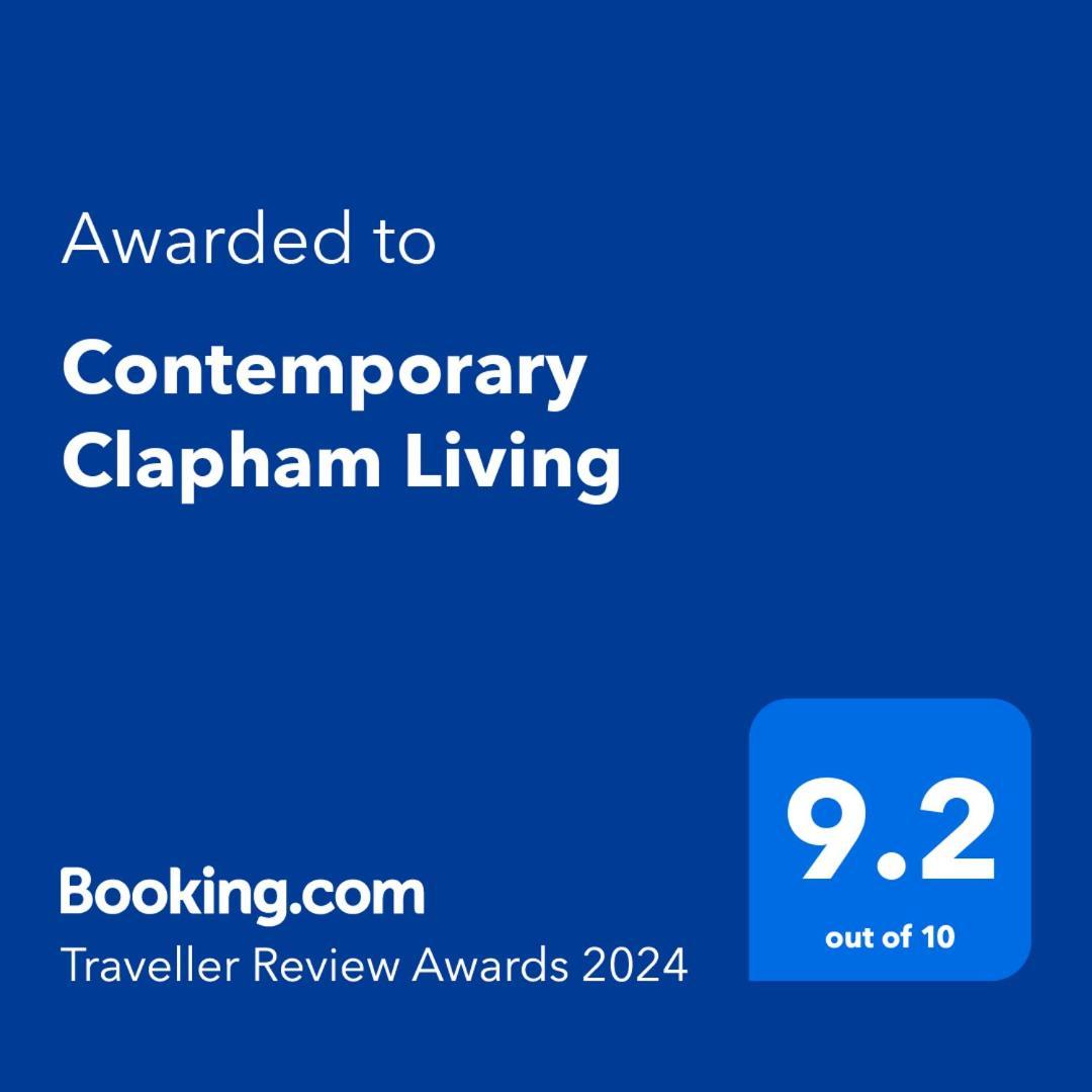Contemporary Clapham Living Apartman London Kültér fotó
